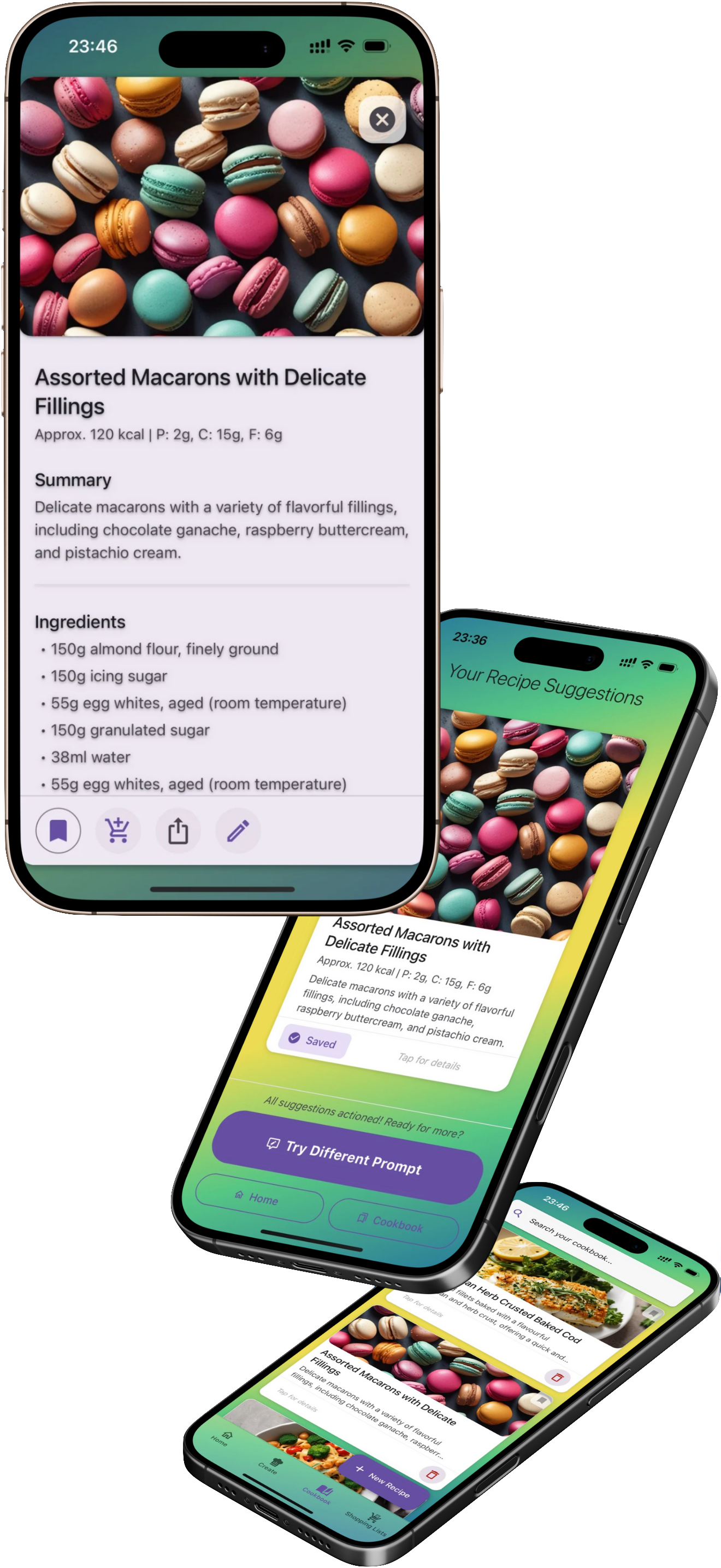 Chefiniti App on a phone